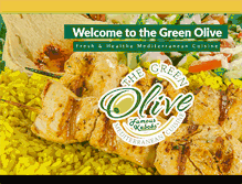 Tablet Screenshot of greenoliveca.com